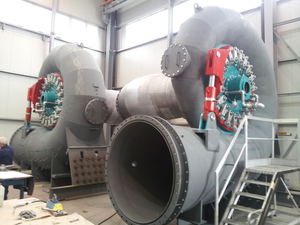 Since 2012 GUGLER Water Turbines uses ZINGA galvanising in its General Treatment for water turbines.